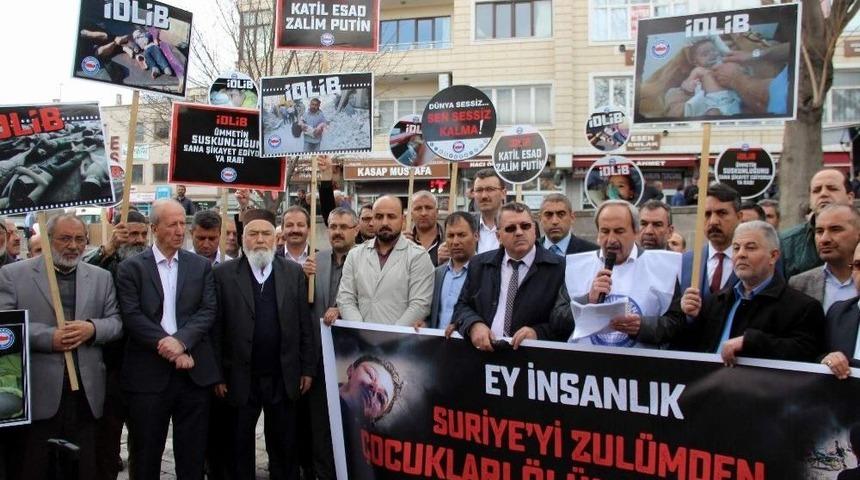 Suriye&rsquo;de Hayatını Kaybedenler İ&ccedil;in Gıyabi Cenaze Namazı Kılındı