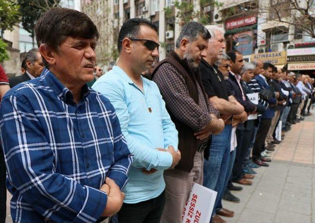 İdlib’de Ölenler İçin Adana’da Gıyabi Cenaze Namazı Kılındı