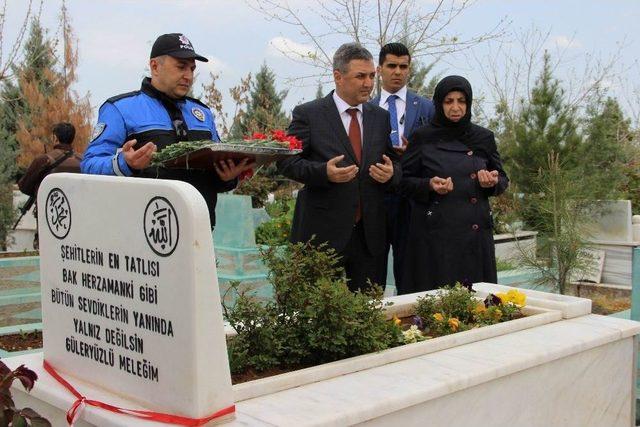 Emniyet Müdürü Aslan’dan Şehit Mezarlarına Ziyaret