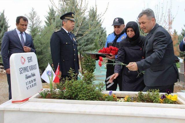 Emniyet Müdürü Aslan’dan Şehit Mezarlarına Ziyaret