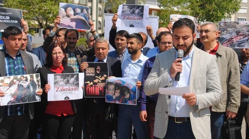 Aydın T&uuml;gva İdlib&rsquo;teki Kimyasal Saldırıyı Kınadı