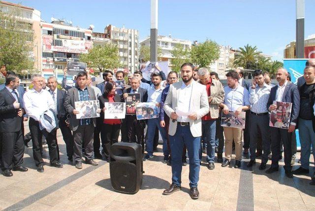 Aydın Tügva İdlib’teki Kimyasal Saldırıyı Kınadı