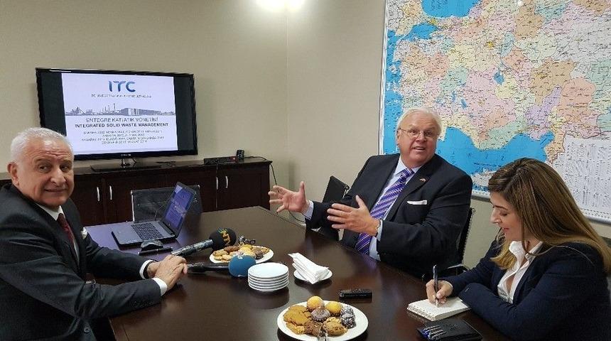 Almanya B&uuml;y&uuml;kel&ccedil;isi Erdmann&rsquo;dan Geri D&ouml;n&uuml;ş&uuml;m Tesisine Ziyaret