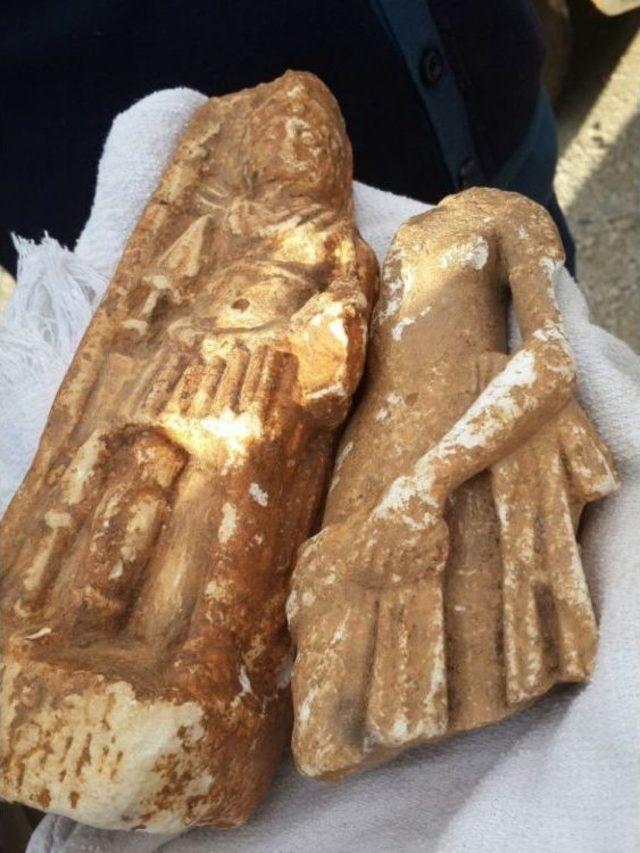 Jandarmanın Yol Uygulamasında Tarihi Eser Ele Ge&ccedil;irildi 1