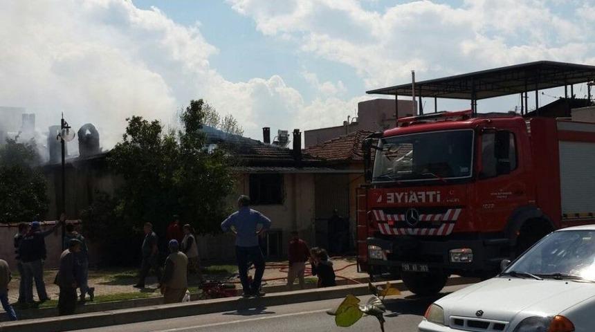 Aydın&rsquo;da İkamet Yangını