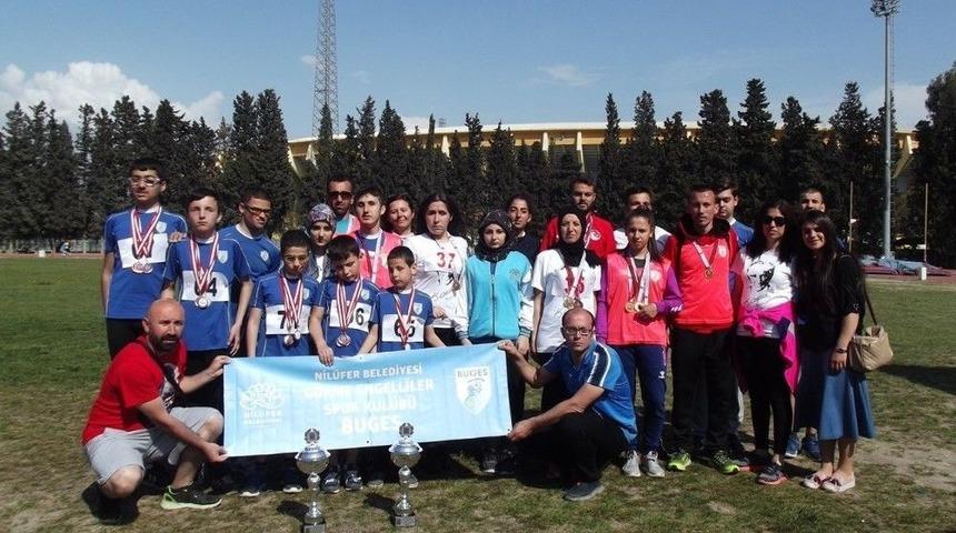 Nilüfer Görme Engelliler Spor Kulübü’nden 4 Rekor