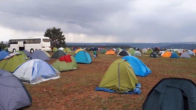 Ulusal Menderes Yolu Yürüyüşüne Yoğun İlgi