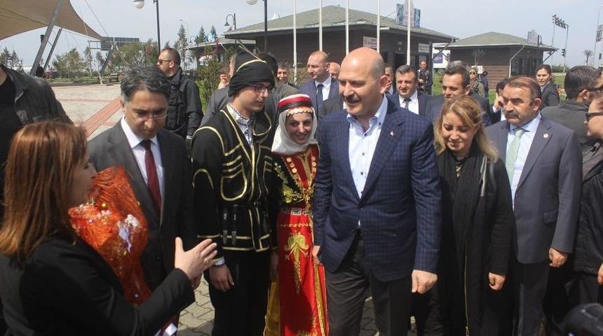 İ&ccedil;işleri Bakanı Soylu Artvin&rsquo;de