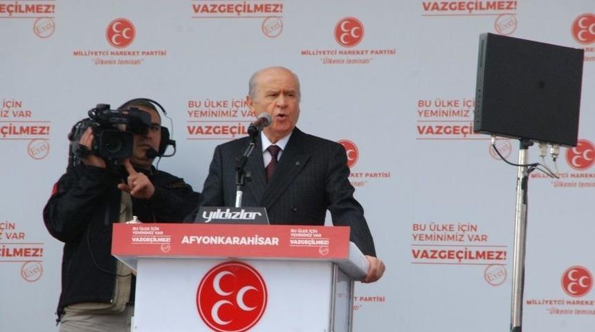 Mhp Lideri Devlet Bah&ccedil;eli, Afyonkarahisar&rsquo;da (2)
