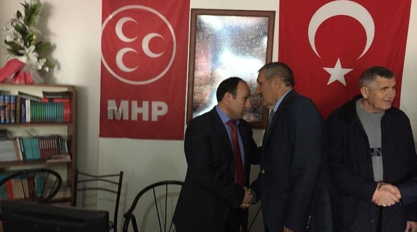 Ak Parti&rsquo;den Mhp&rsquo;ye Ziyaret