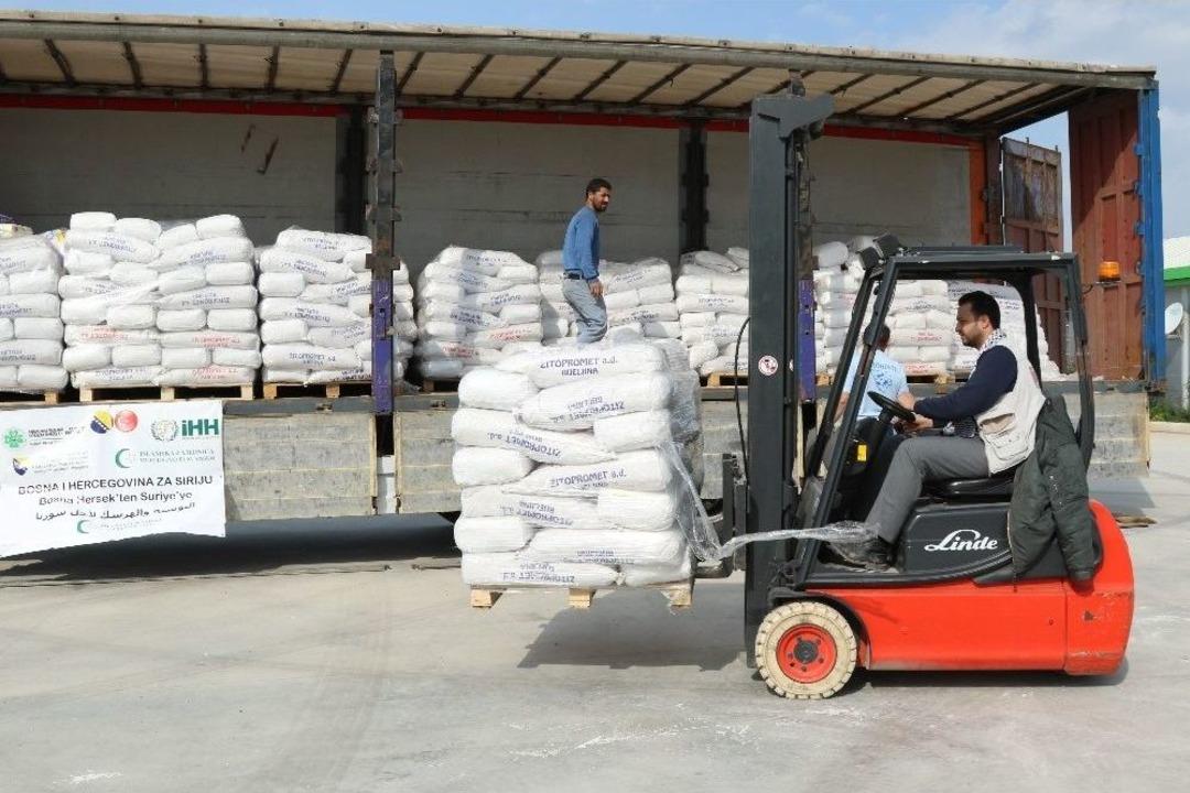 Bosna Hersek&rsquo;ten Suriye&rsquo;ye İnsani Yardım