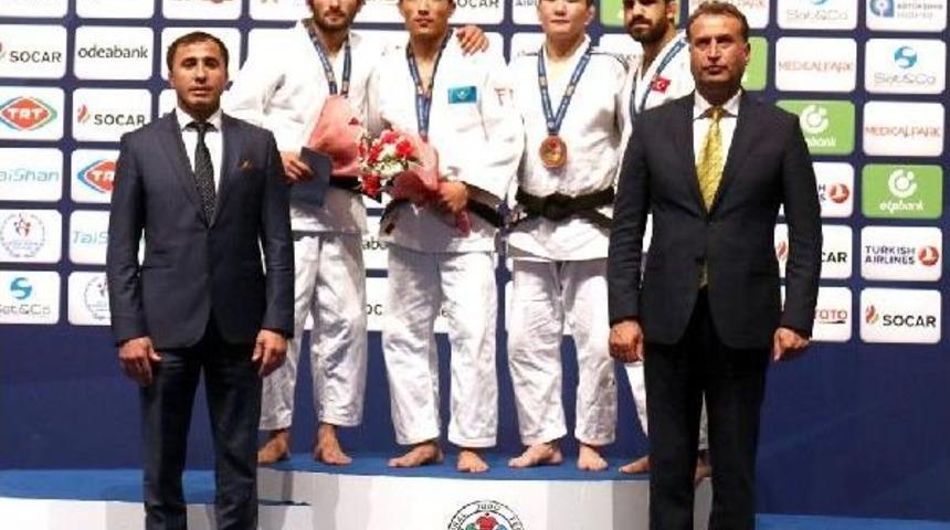 T&uuml;rkiye, Judo Grand Prix'de Ilk G&uuml;n&uuml; 1 G&uuml;m&uuml;ş 1 Bronz Madalya Ile Tamamladı