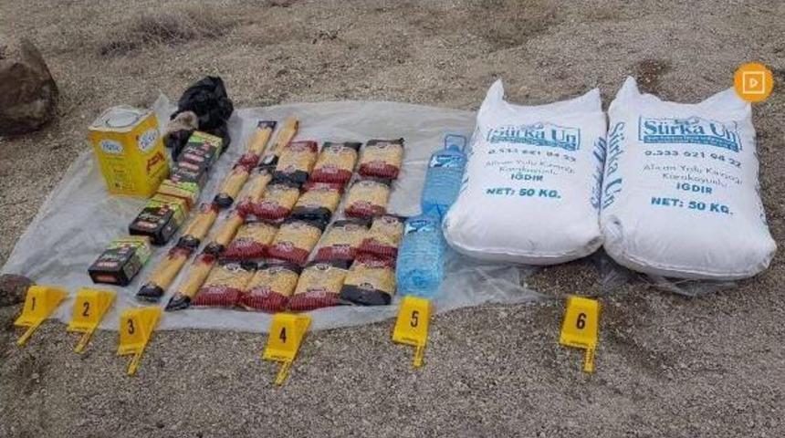 Toprağa G&ouml;m&uuml;l&uuml; Yaşam Malzemesi Ele Ge&ccedil;irildi