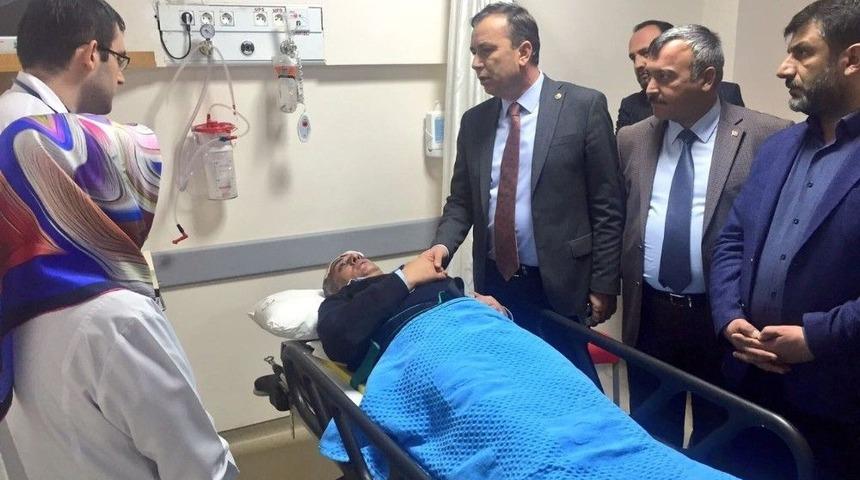 Yal&ccedil;ın Top&ccedil;u&rsquo;nun Konvoyunda Trafik Kazası