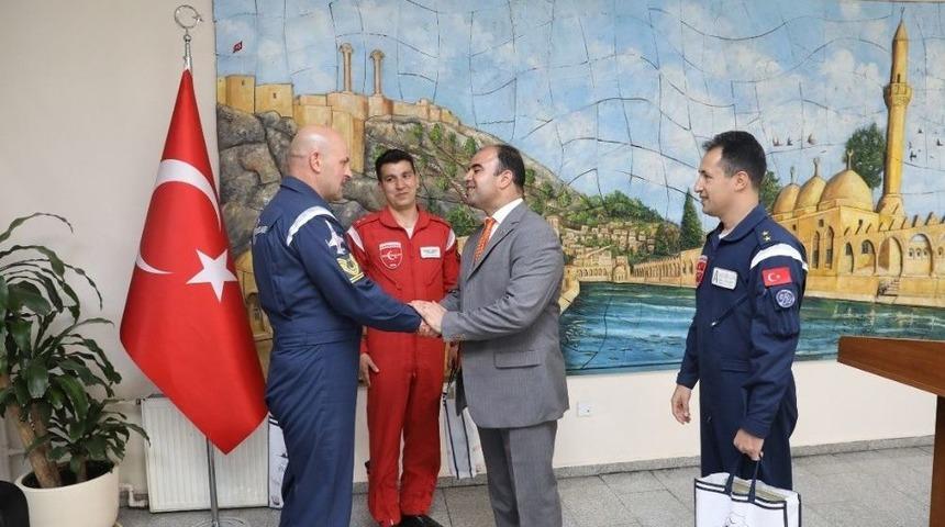 T&uuml;rk Yıldızları Ekibi G&ouml;steri &Ouml;ncesi Şanlıurfa&rsquo;da
