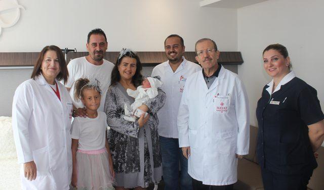 Hastanenin yeni yerinde, 1000 inci bebek doğdu 1