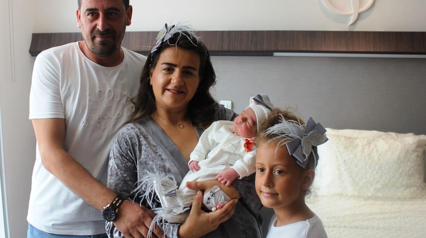 Hastanenin yeni yerinde, 1000'inci bebek doğdu