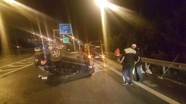 Takla Atan Otomobilden, Burnu Bile Kanamadan &Ccedil;ıktı 1
