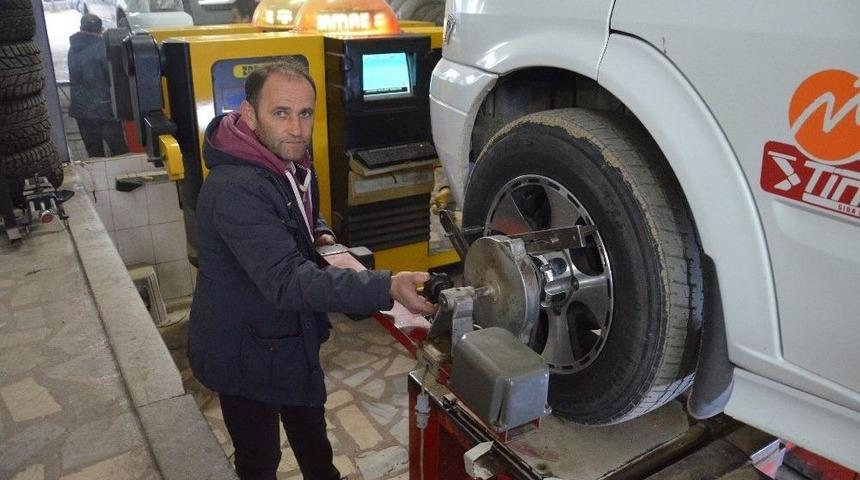 Sanayide Yaz Lastiği Mesaisi