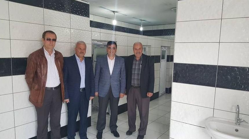 Yeni Mahalle Camii&rsquo;nin Tuvaletleri Yenileme &Ccedil;alışması Devam Ediyor