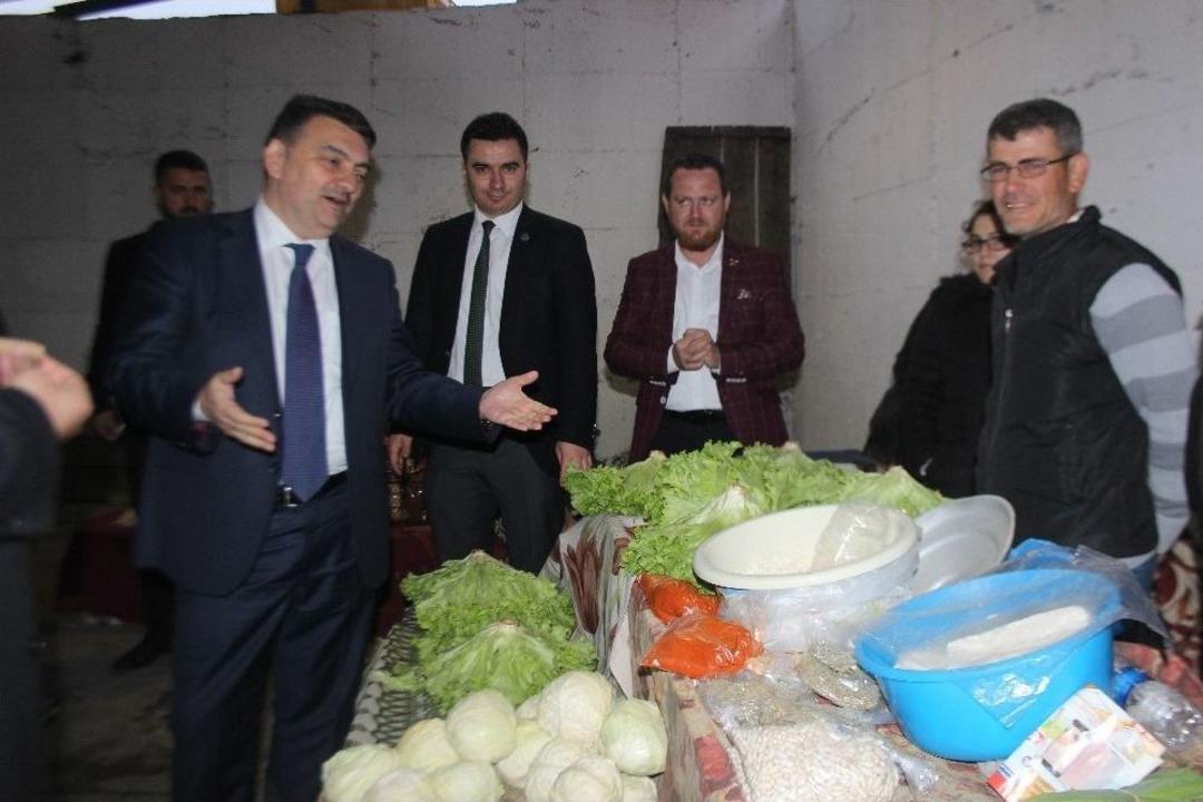 Sağlık Bakan Yardımcısı &Ouml;ğ&uuml;tken, Osmaneli&rsquo;de Esnafı Ziyaret Etti