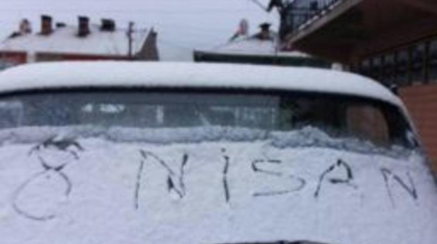 Bursalılara Nisan Karı S&uuml;rprizi