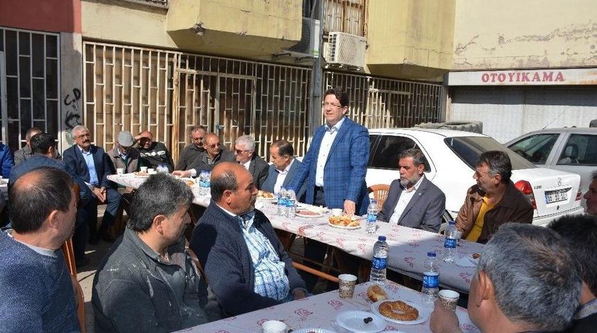 Milletvekili Aydoğdu Ve Başkan Yazgı&rsquo;dan Sanayi Esnafıyla İstişare Toplantısı