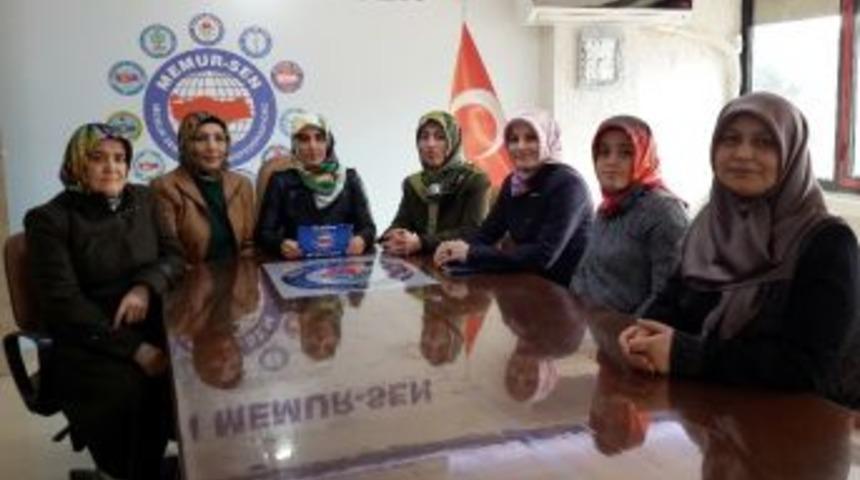 Memur-sen&rsquo;li Kadınlardan &ldquo;idlib&rdquo; Tepkisi