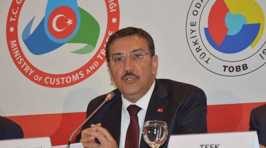 G&uuml;mr&uuml;k Ve Ticaret Bakanı B&uuml;lent T&uuml;fenkci:
