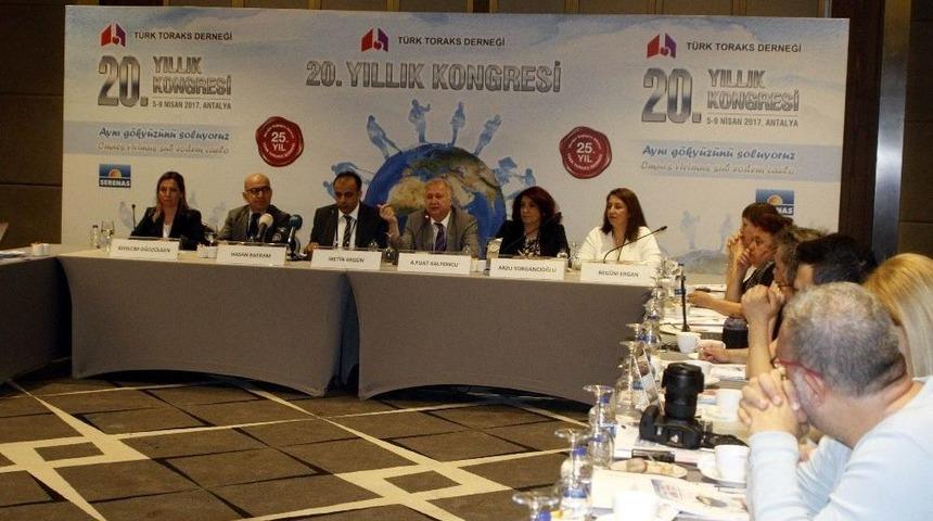 T&uuml;rk Toraks Derneği 20. Yıllık Kongresi Antalya&rsquo;da Başladı