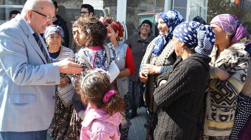 Başkan Albayrak, Saray Romanlar Derneği&rsquo;ni Ziyaret Etti