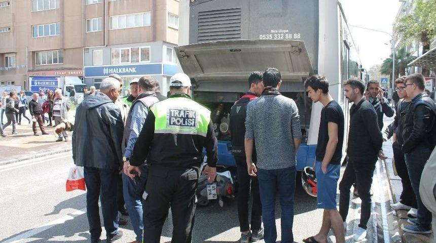 Trafiğe Kapalı Yolda Kaza