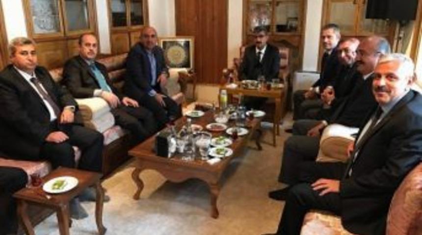 Sgk Başkanı Mehmet Selim Bağlı’nın Kilis ‘te Temaslarda Bulundu