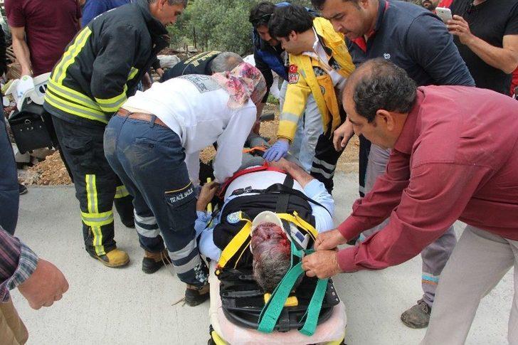 Yolcu Minibüsü Şarampole Uçtu G3