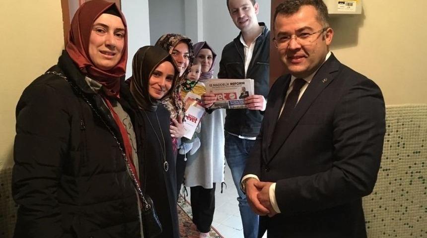 Ak Parti’den Kalıcı Konutlarda Çalmadık Kapı Bırakmadı