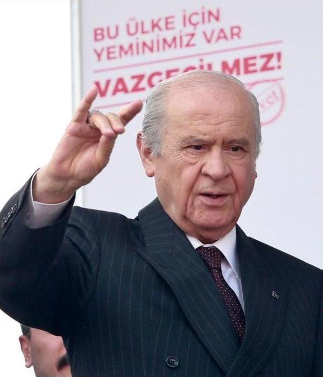 Bahçeli: Kılıçdaroğlu Fetö'nün Değirmenine Su Taşıyor