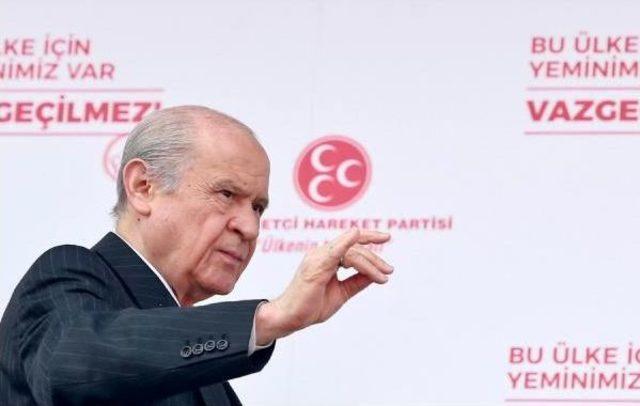 Bahçeli: Kılıçdaroğlu Fetö'nün Değirmenine Su Taşıyor