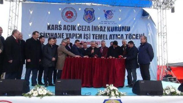 Bakan Aslan, Açık Cezaevinde Kesimhane Temeli Attı