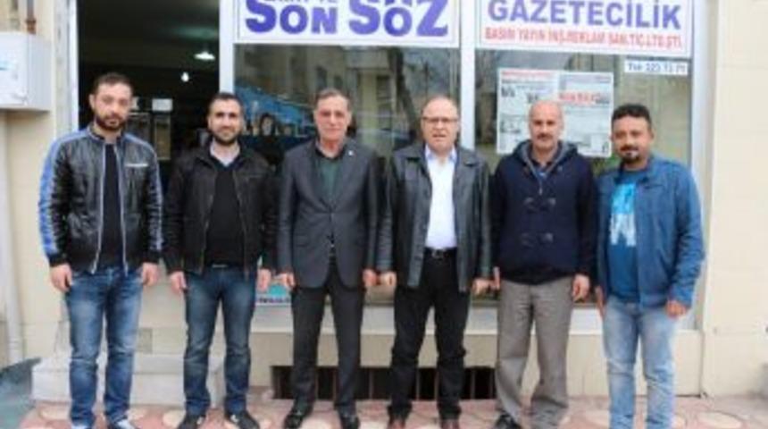 Siirt Valisi Tutulmaz Basın Mensupları Ve Esnafı Ziyaret Etti