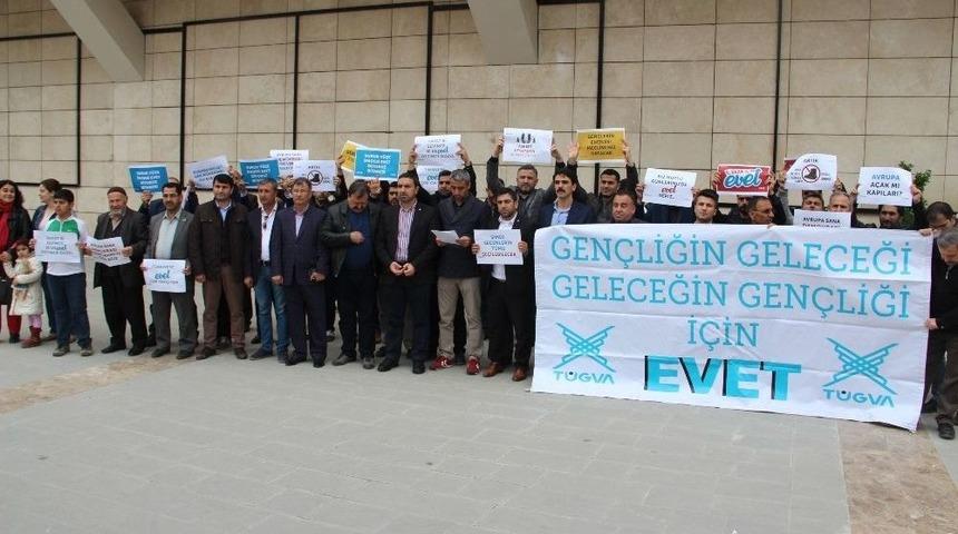 Batman&rsquo;da &rsquo;t&uuml;rkiye İ&ccedil;in Evet&rsquo; Y&uuml;r&uuml;y&uuml;ş&uuml; D&uuml;zenlendi