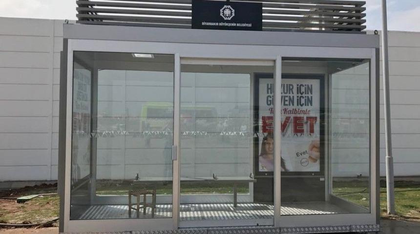 Diyarbakır&rsquo;da Klimalı Durak D&ouml;nemi
