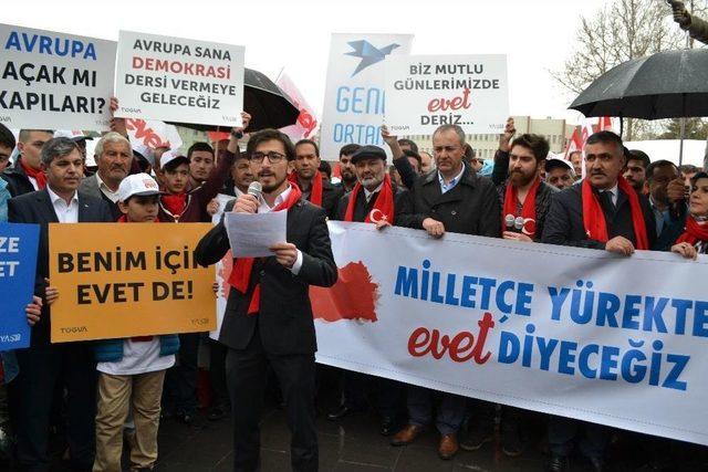 Tügva Niğde Temsilciliği’nden “türkiye İçin Evet” Yürüyüşü