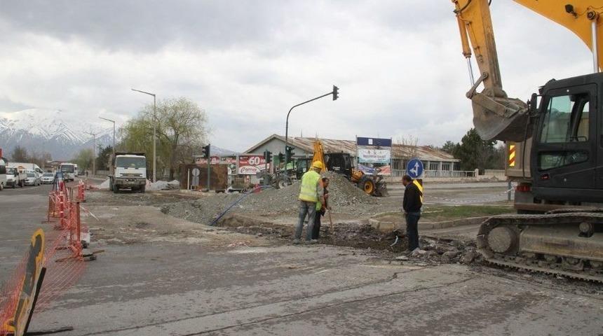 Kanalizasyon Hattı Yenileme &Ccedil;alışmalarında Sona Gelindi