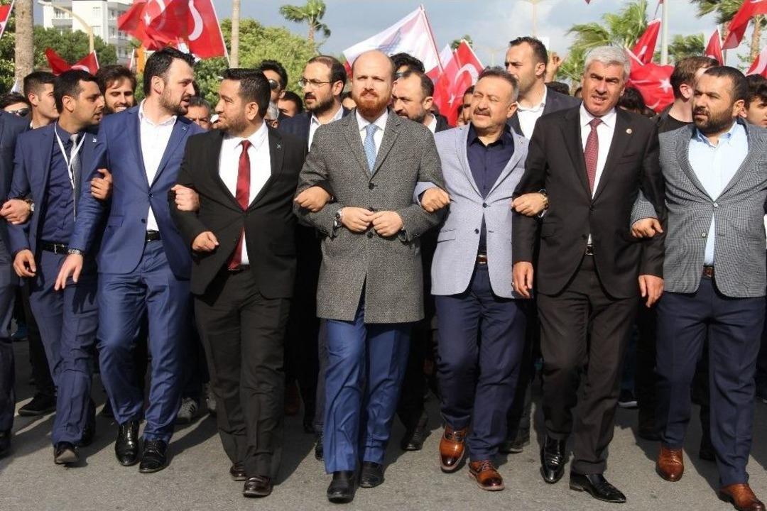 Bilal Erdoğan, Mersin&rsquo;de Mehterle Y&uuml;r&uuml;d&uuml;