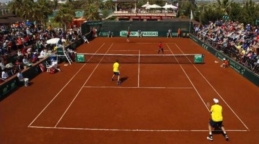 Davis Cup'ta Ikinci G&uuml;n&uuml;n Galibi T&uuml;rkiye