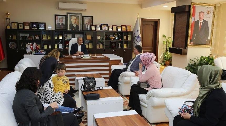 Camili &Ouml;zel Eğitim Anaokulu&rsquo;ndan Başkan Dişli&rsquo;ye Ziyaret