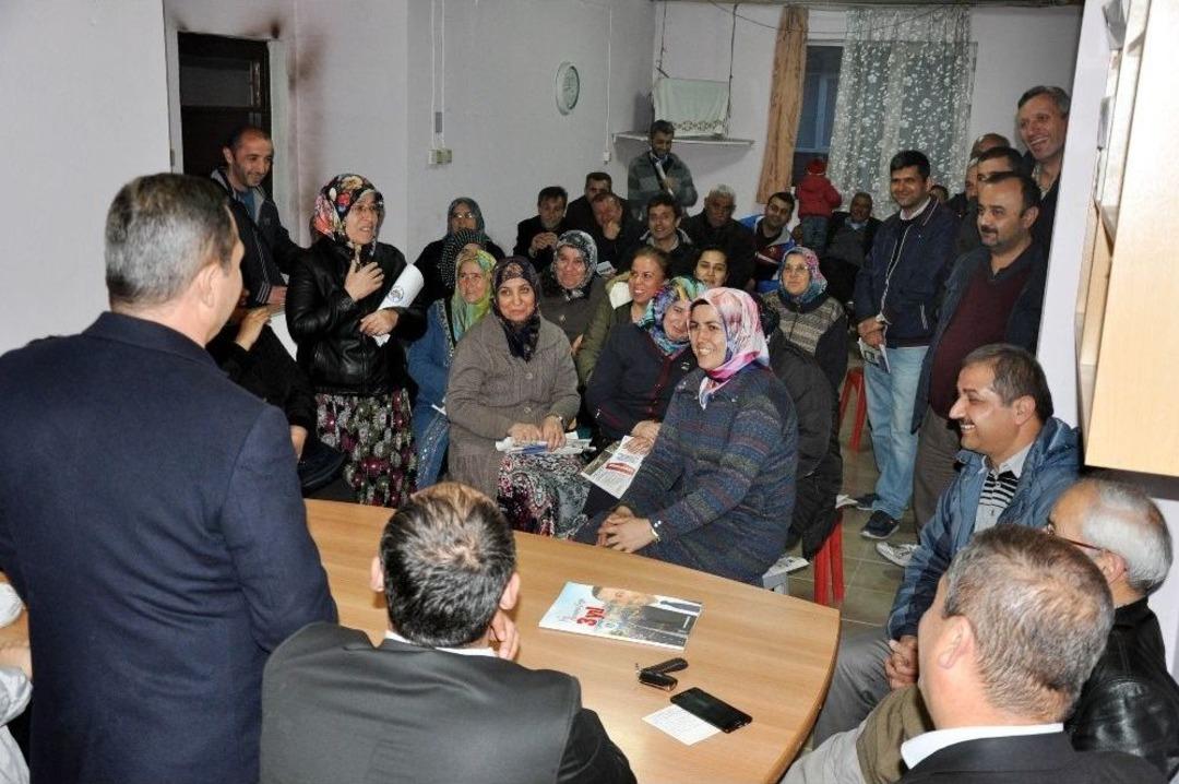 Başkan Uysal, Kepez Ve Bağlık&rsquo;ta Referandum &Ccedil;alışması Yaptı