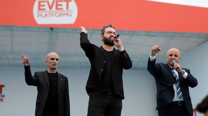 15 Temmuz Marşı Ekibi, Yenikapı&rsquo;daki B&uuml;y&uuml;k İstanbul Mitingi&rsquo;ne Katıldı