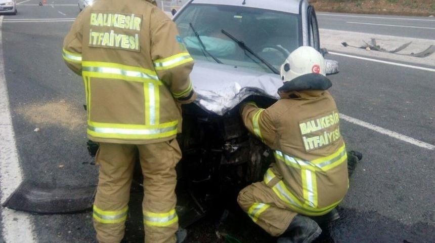 Havran&rsquo;da Kaza: 1 Yaralı