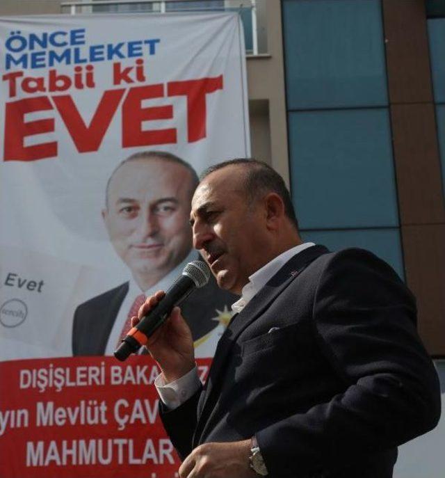 Çavuşoğlu: Sadece Bir Hava Üssüne Müdahale Yeterli Değil (3) 